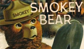 Hi kids, I'm Smokey Bear! I bet your parents are glad I'm wearing pants right now!